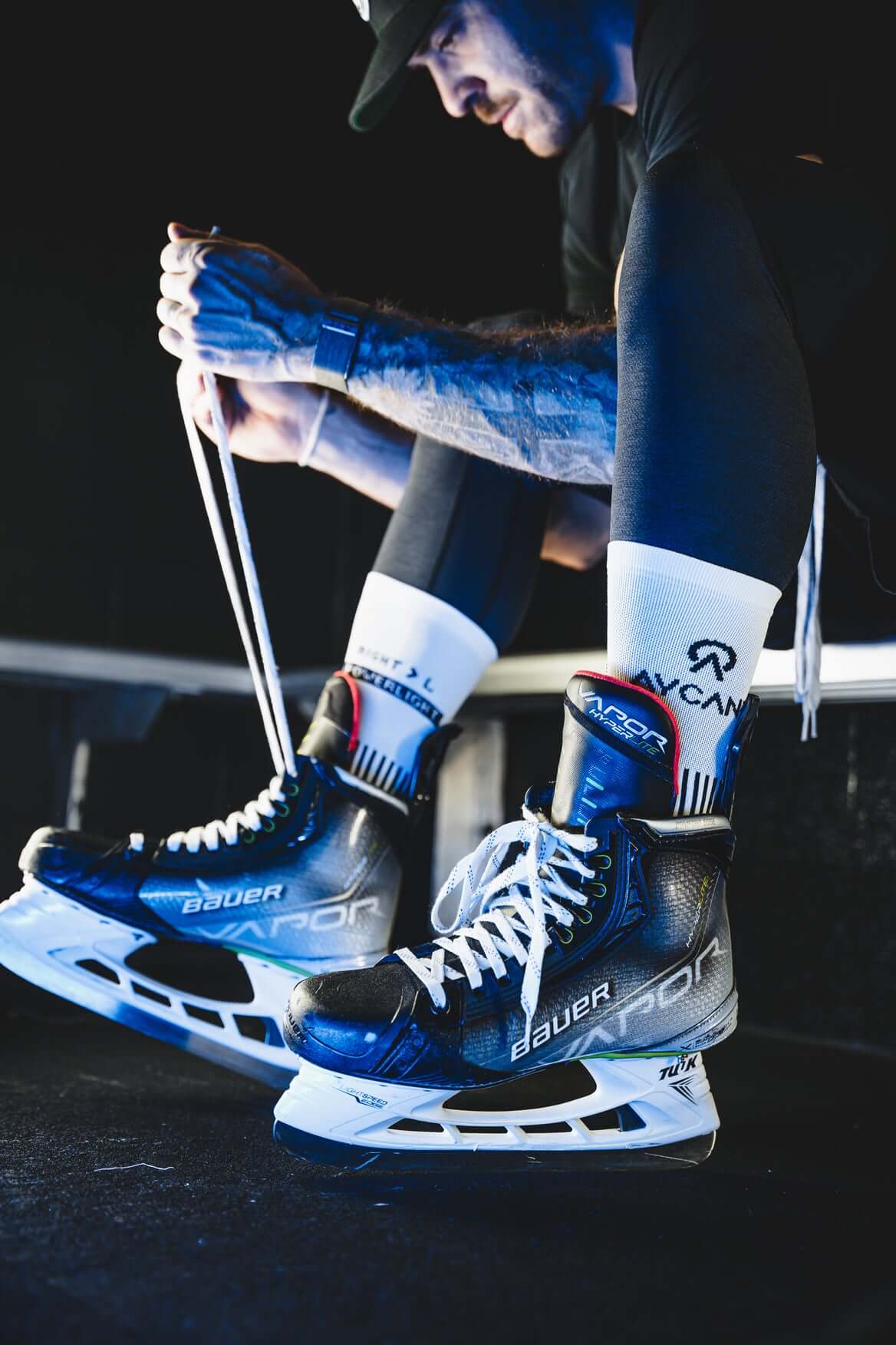 Powerlight Mid Skate Socken