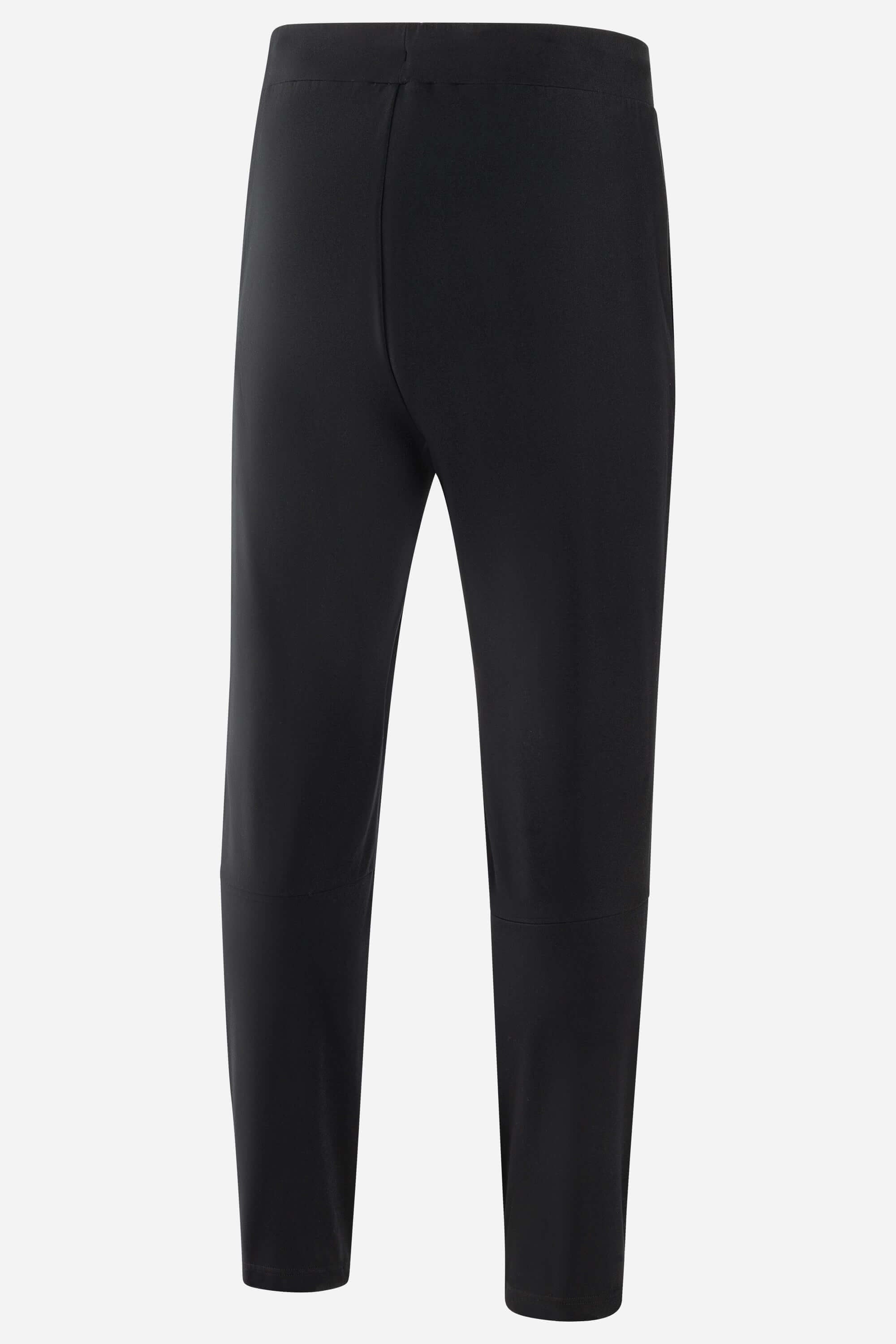 Auric Pants in black, designed for all-day comfort and flexibility for travel and everyday wear.