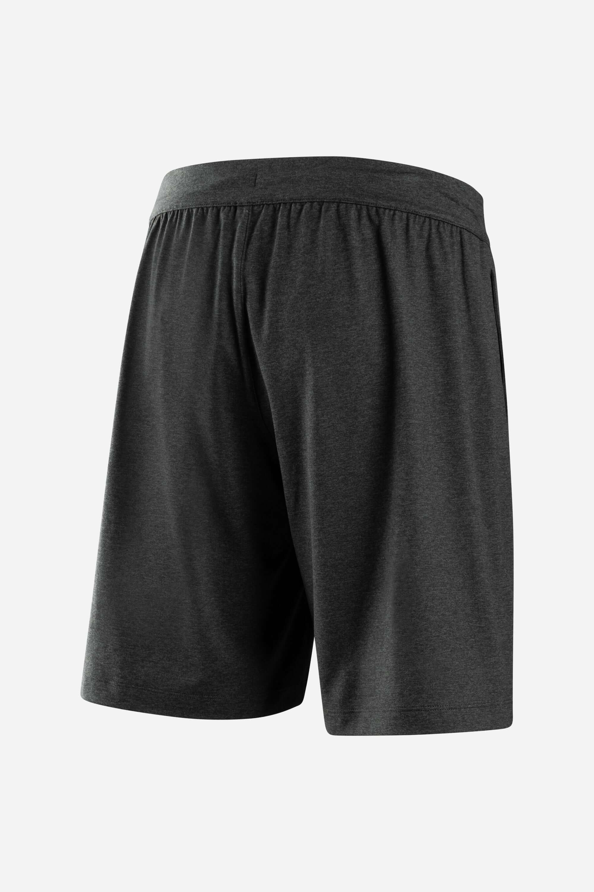 Re.Force Shorts in dark color showcasing a comfortable elastic waistband and sleek athletic design from the back.