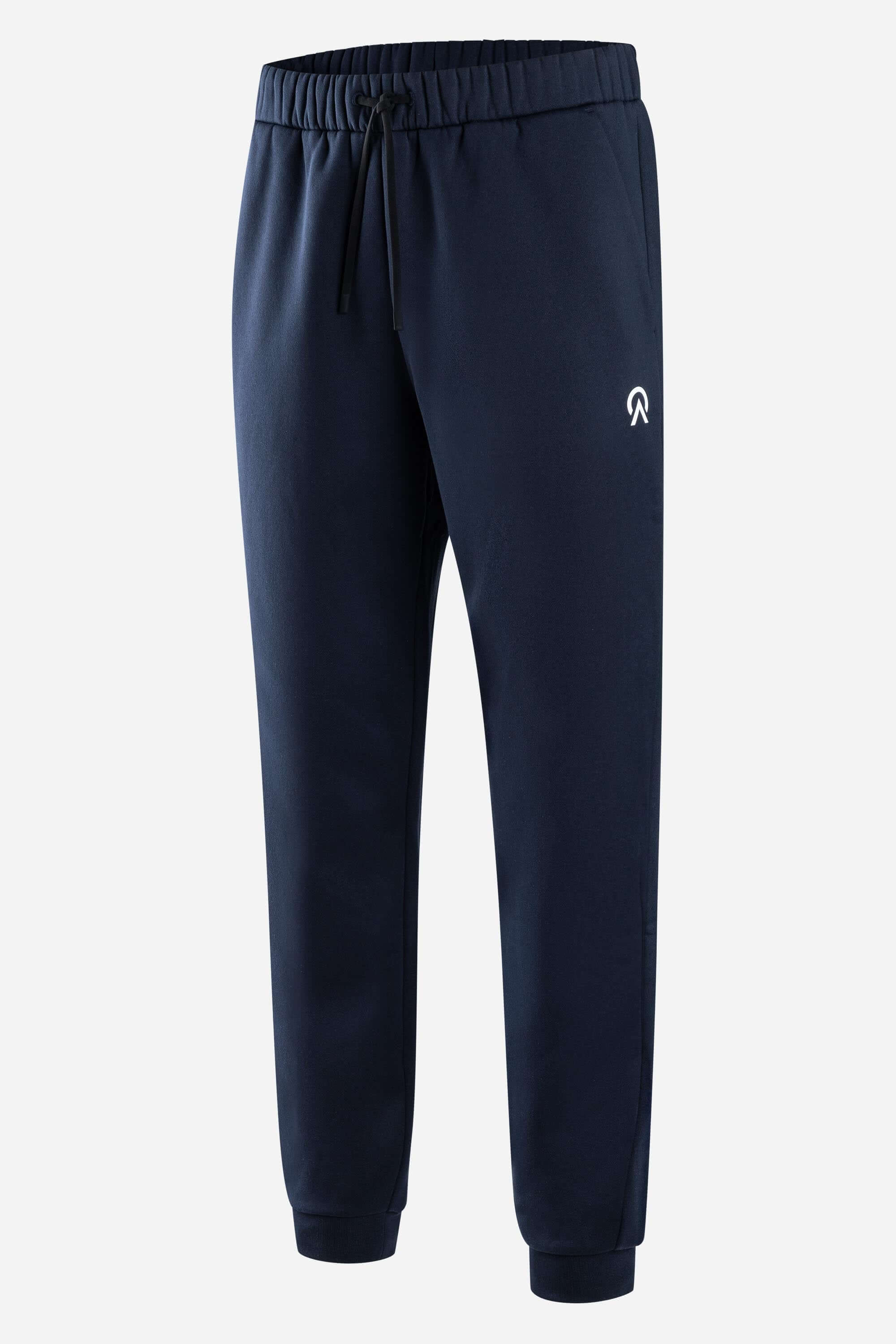 Navy Squad Jogger Youth featuring a relaxed fit, elastic waistband, and moisture-wicking fabric for all-day comfort.