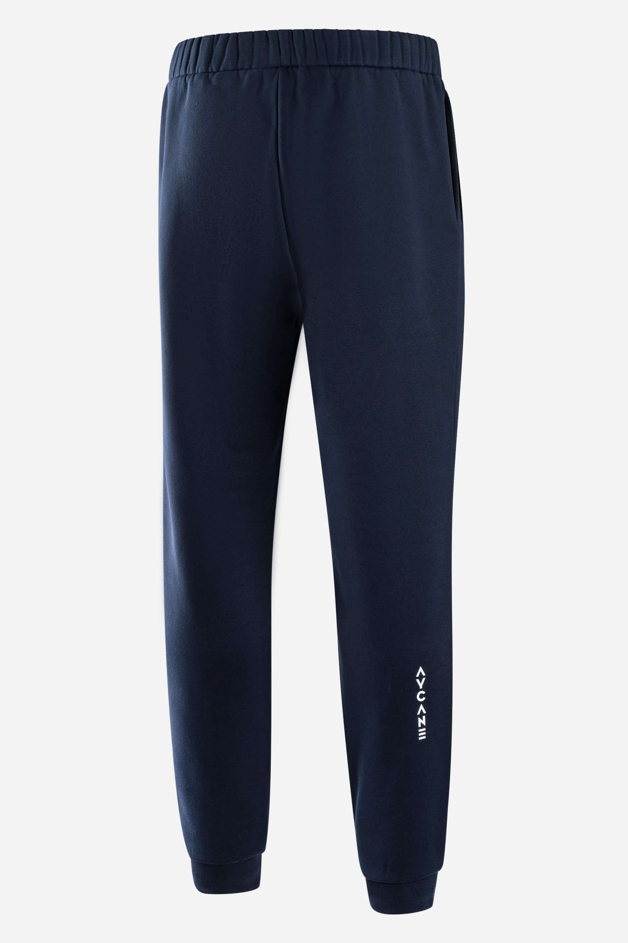 Squad Jogger Youth in navy blue, featuring an elastic waistband and moisture-wicking fabric, perfect for active kids.