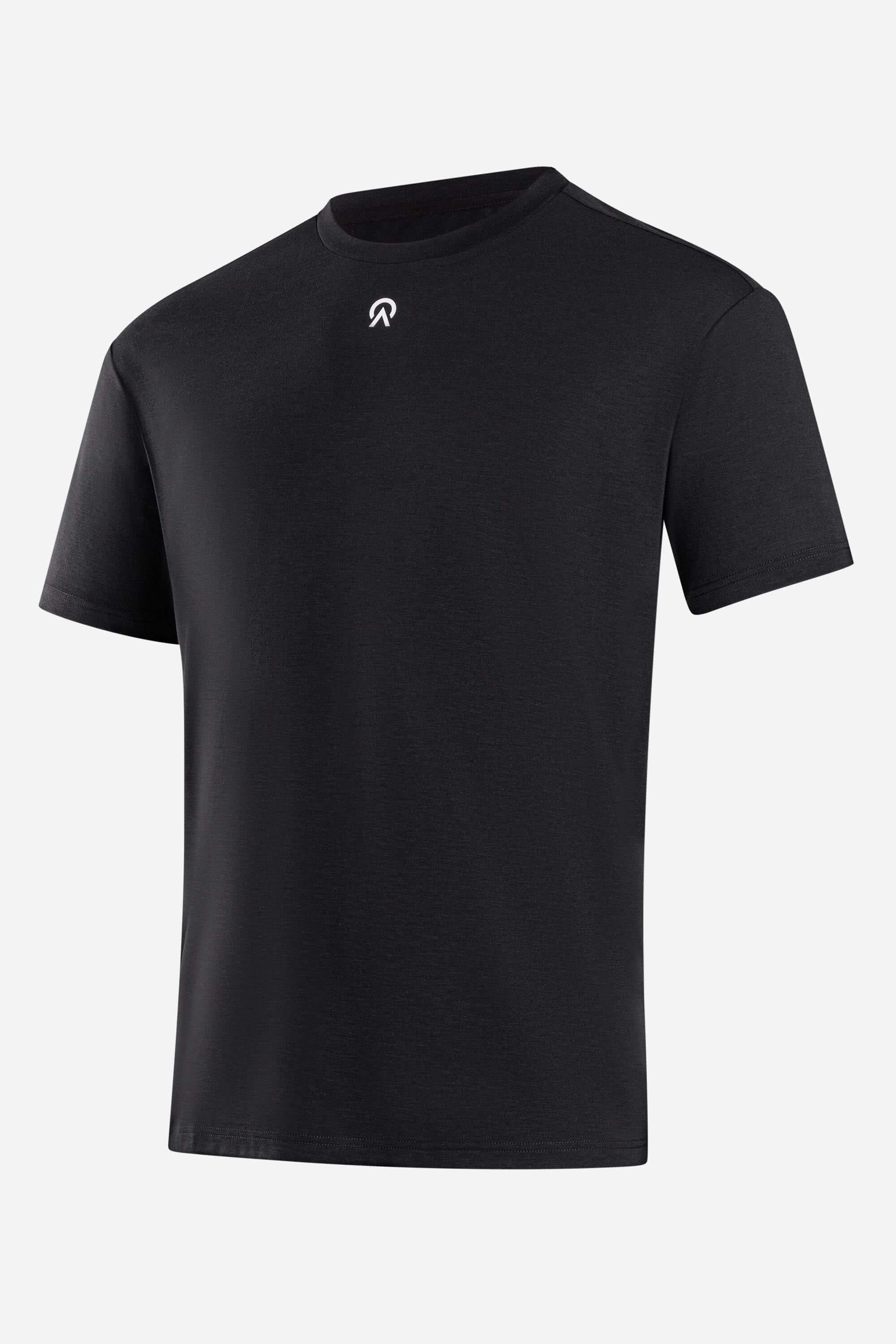 Black Route Short Sleeve Youth T-Shirt designed for comfort and performance during activities and travel.