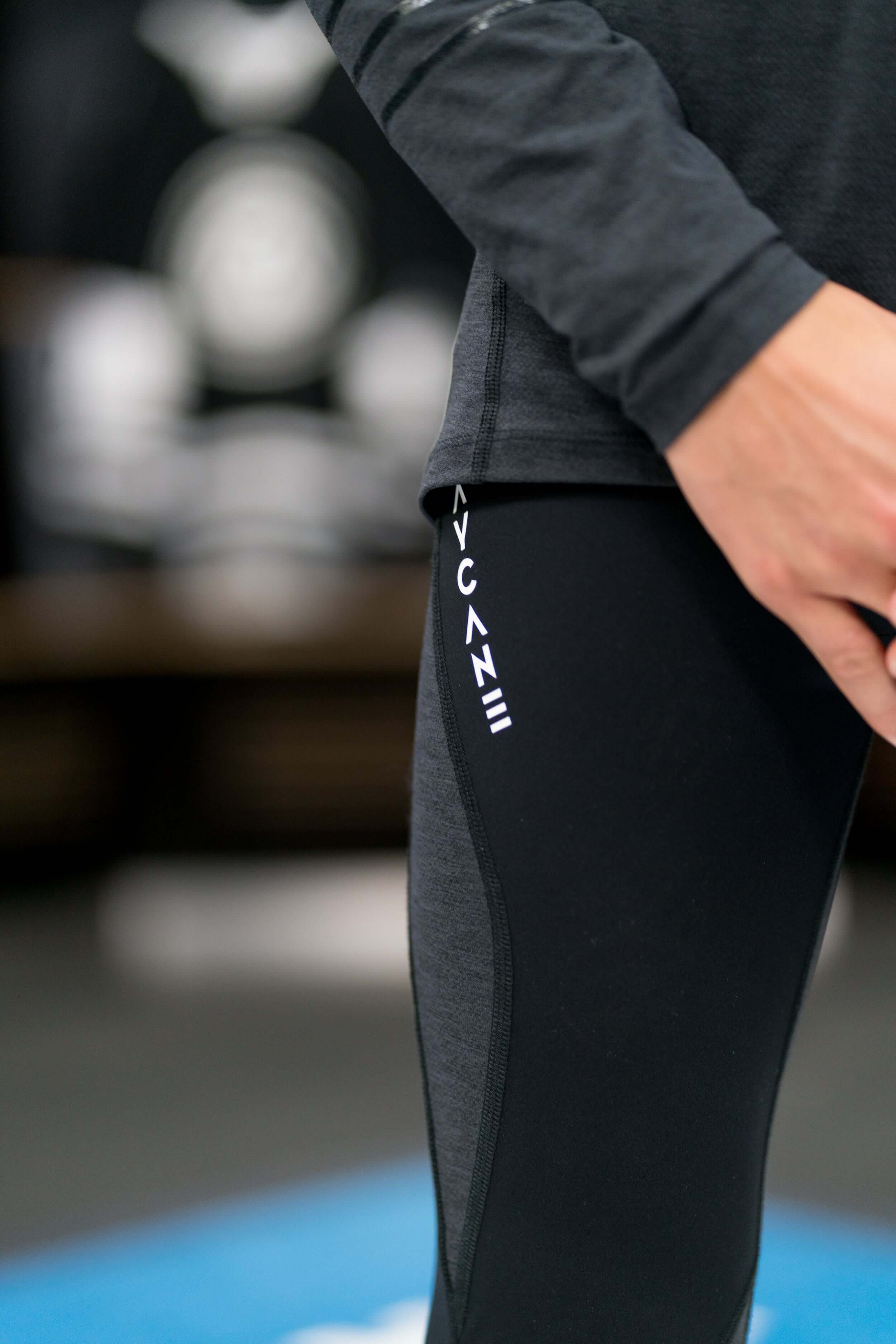 Youth AYCANE hockey base layer pant in black