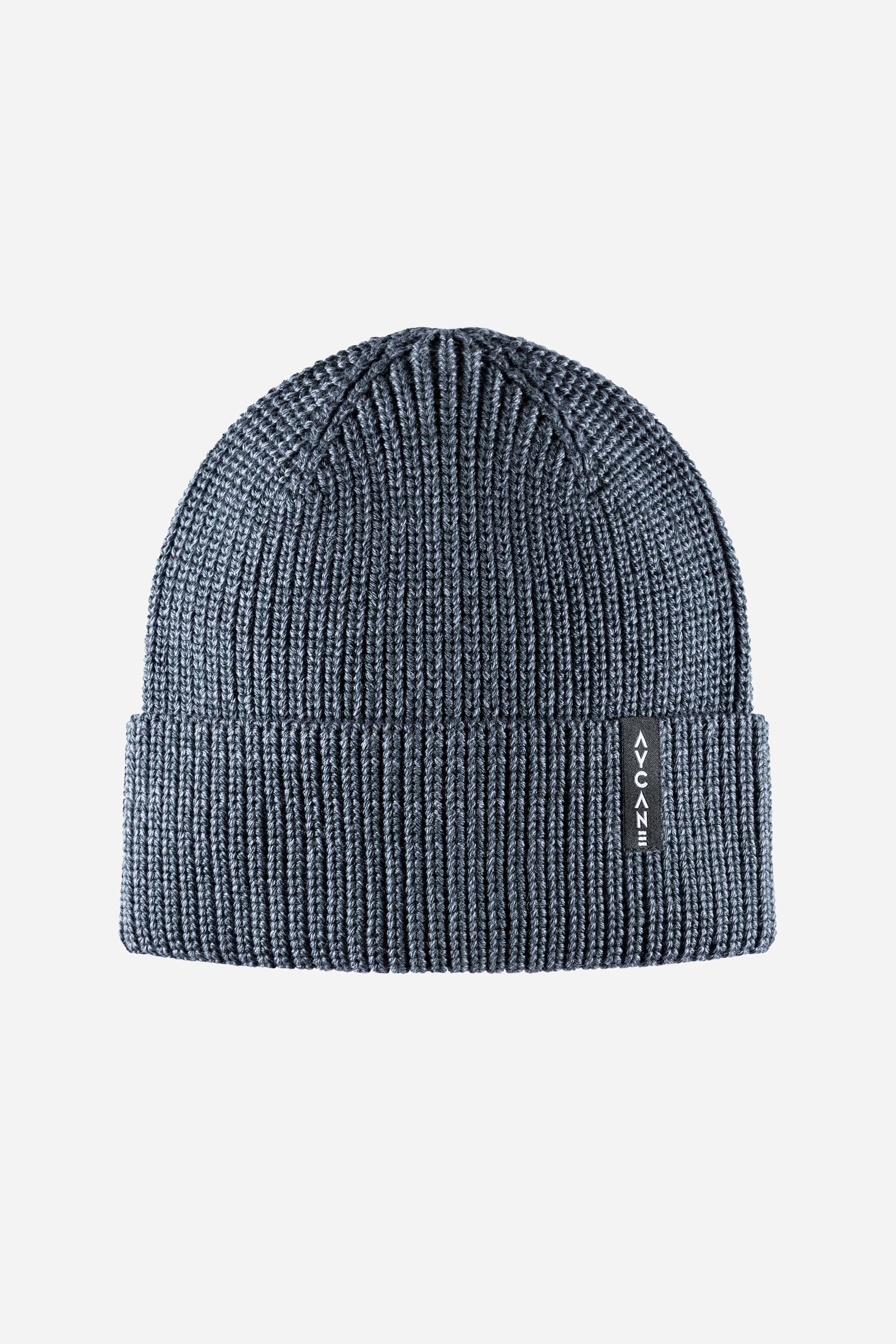 Merino wool hockey beanie in grey