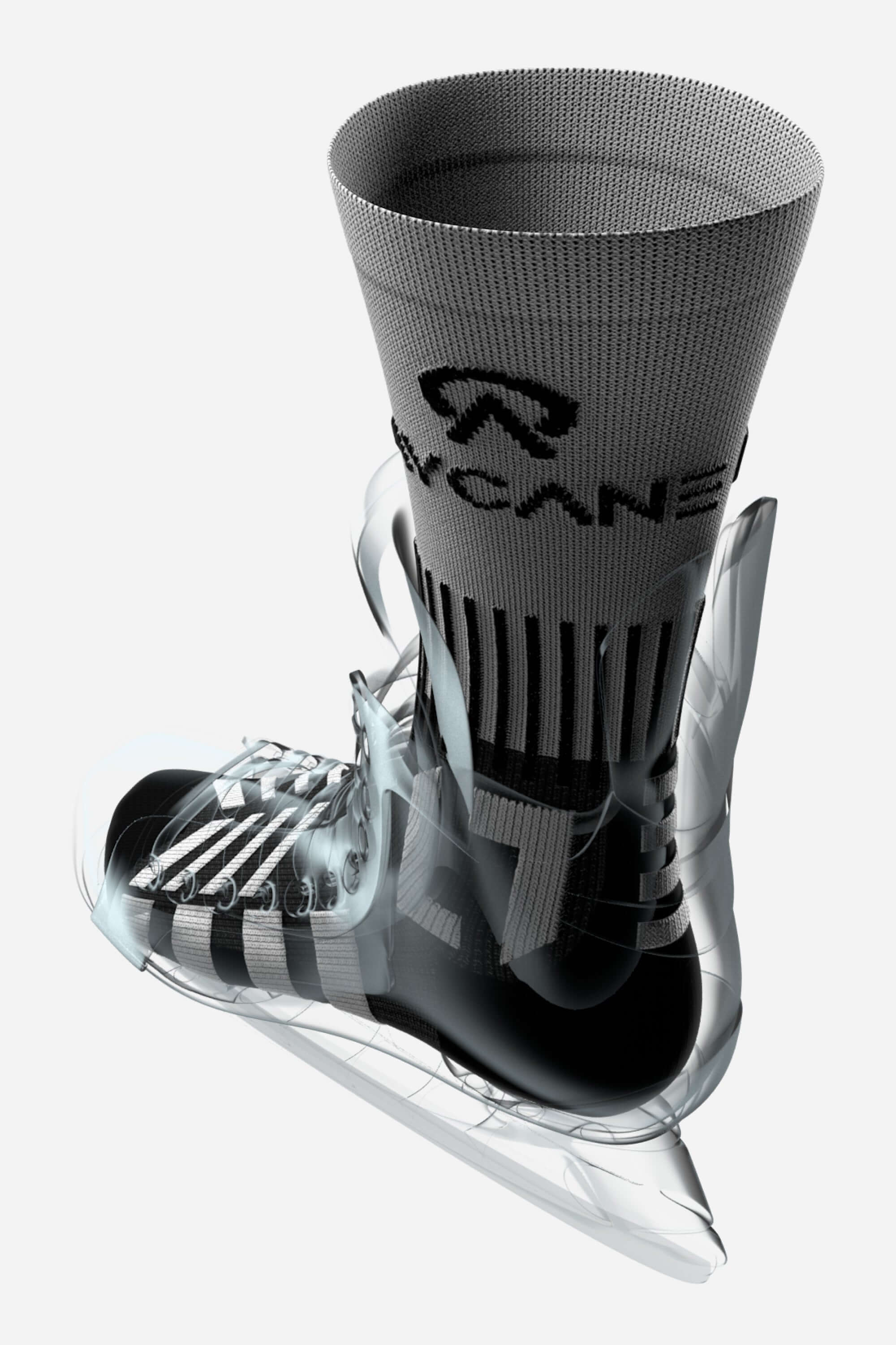 Powerlight Mid Skate Socken