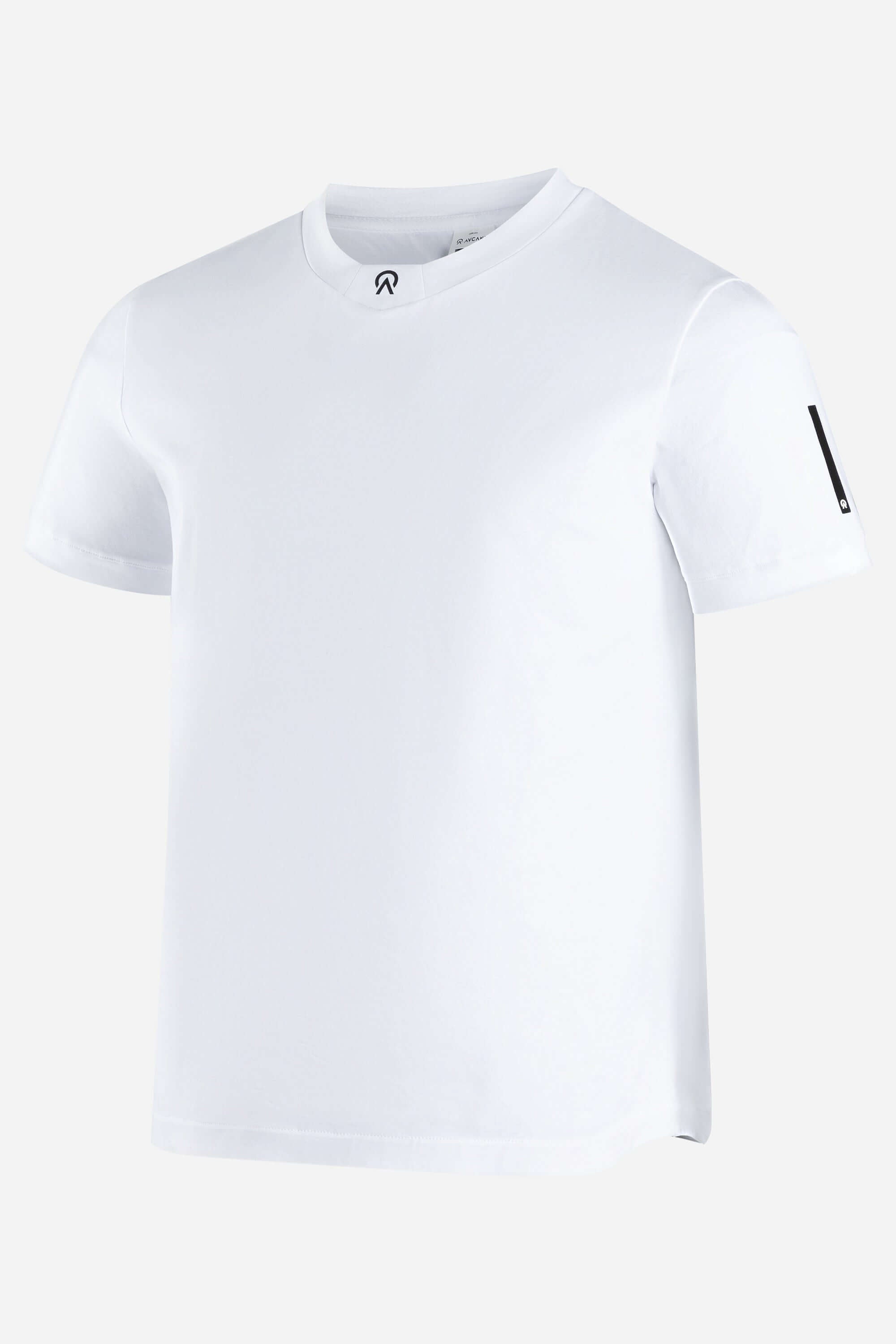 White AYCANE cotton t-shirt