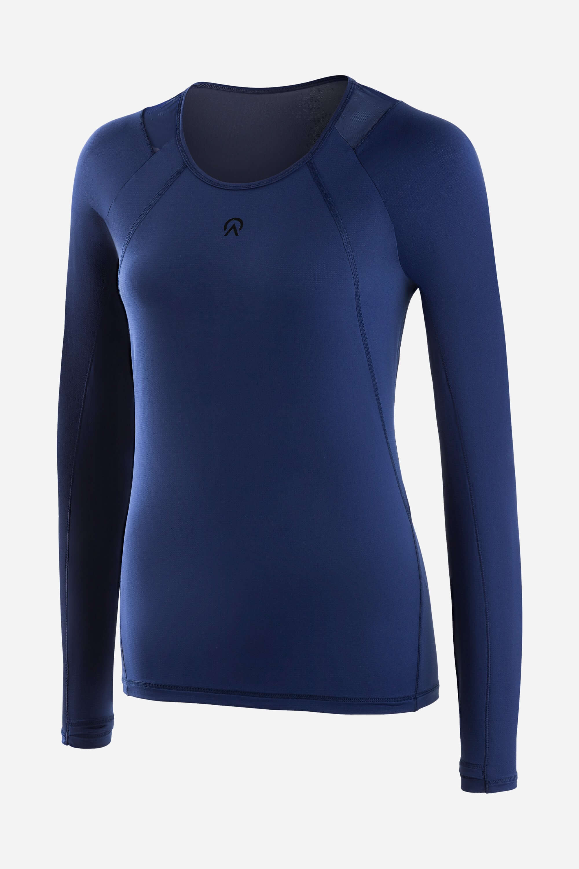 Women blue long sleeve t-shirt