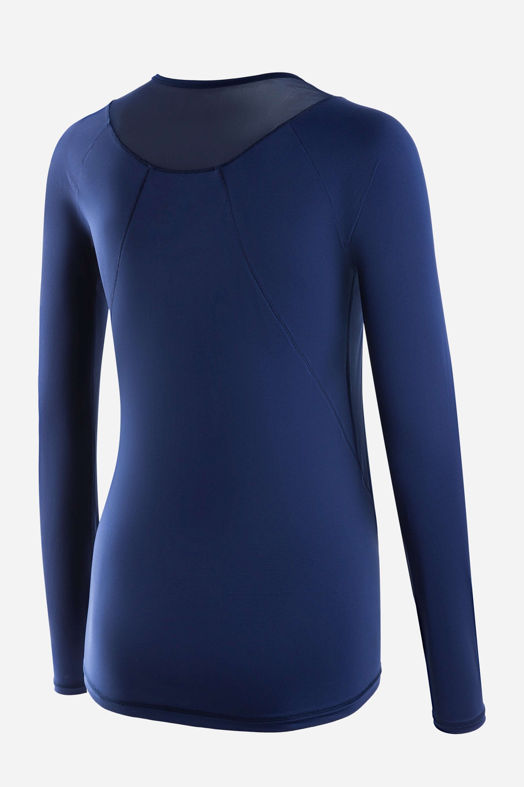 Women blue long sleeve t-shirt