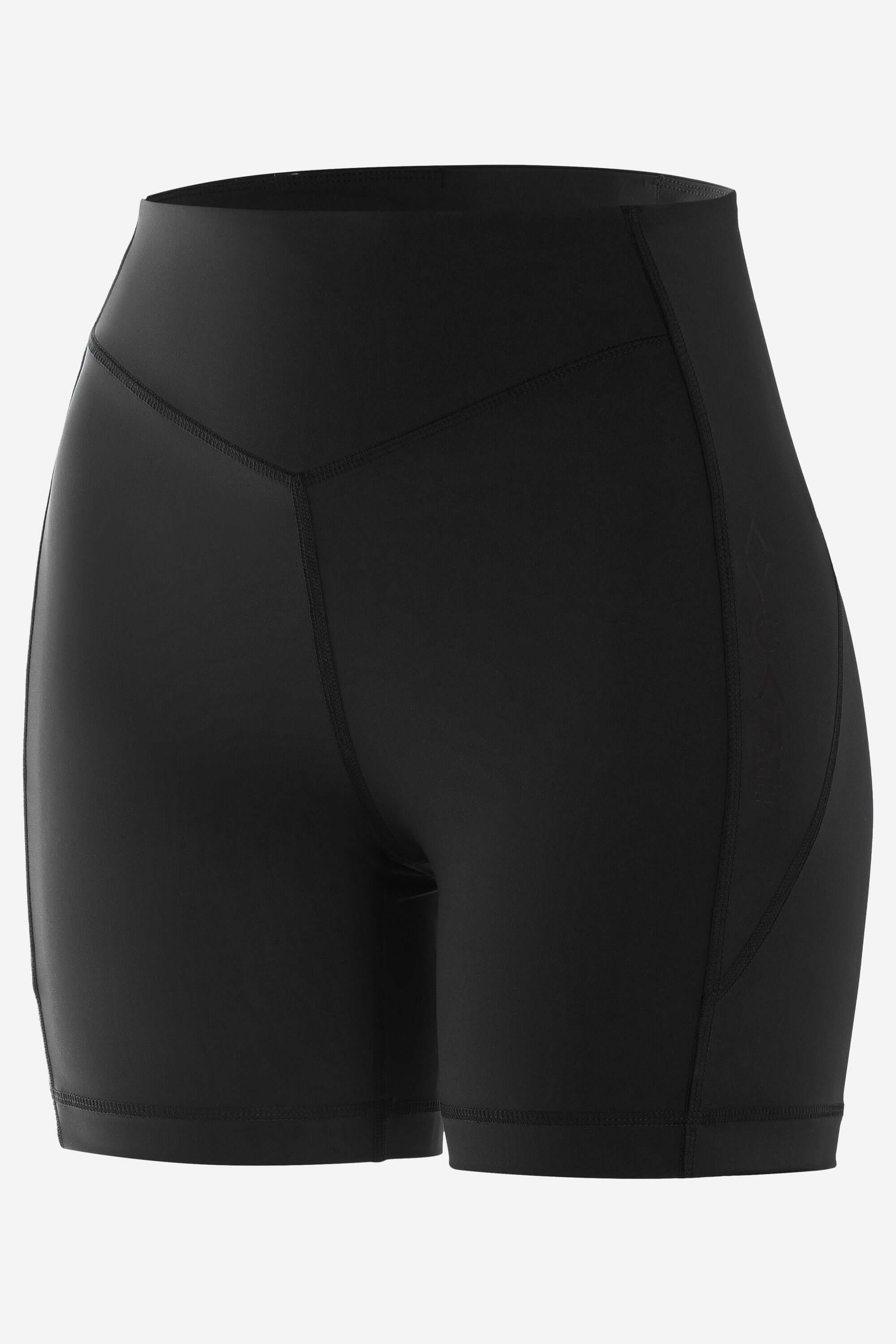 gym short tight in black