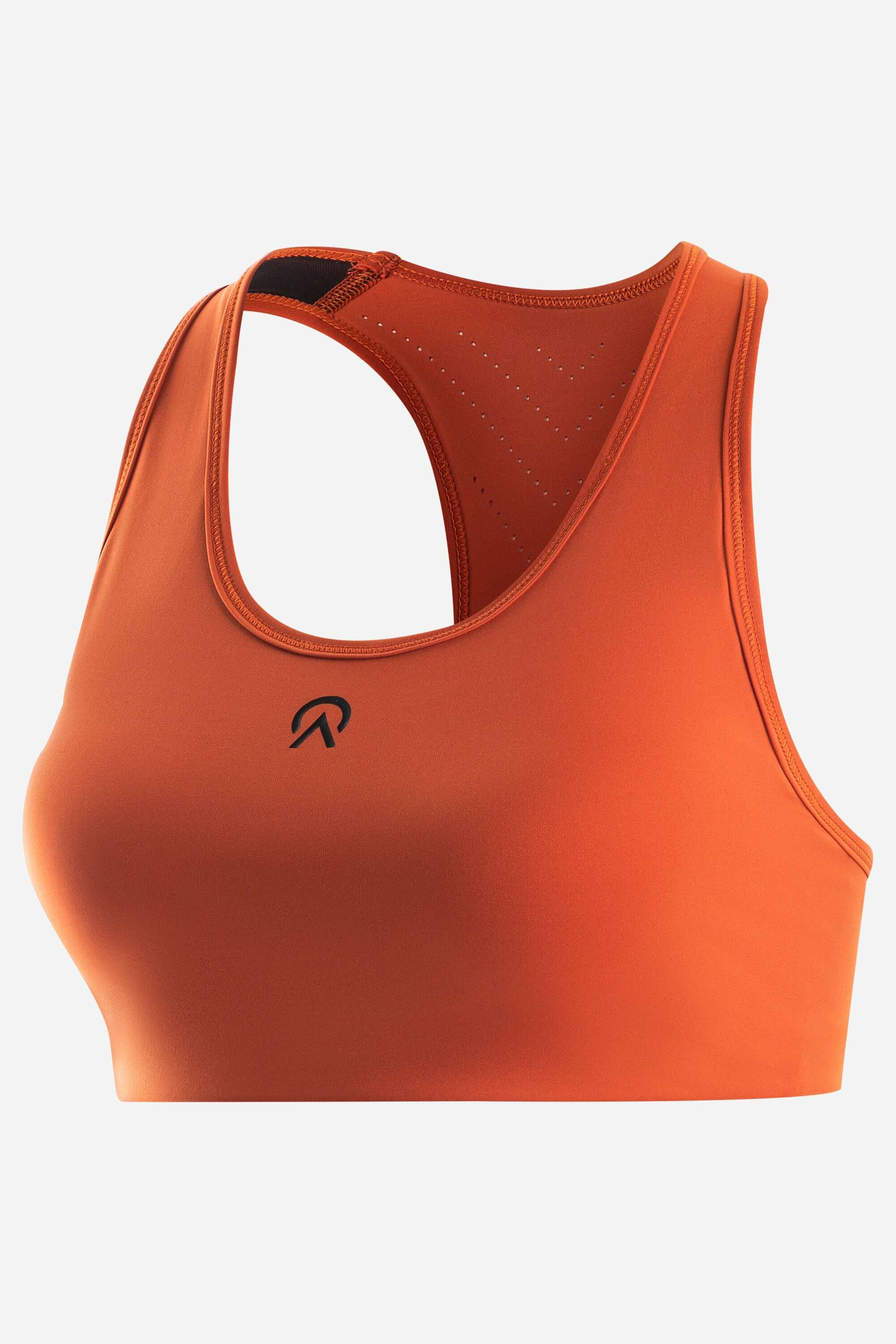Hockey sports bra in red