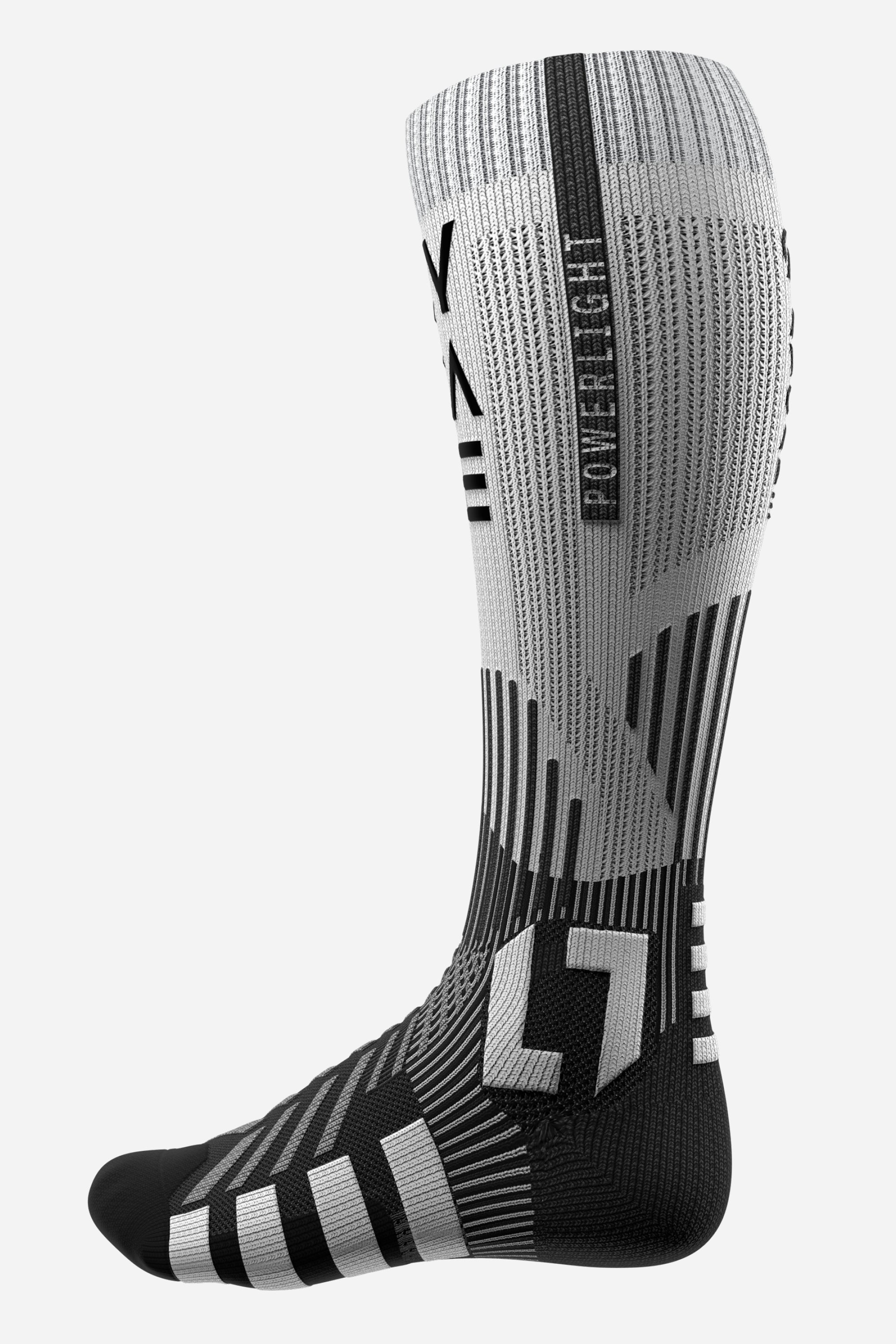 white hockey skate socks with ankle protection