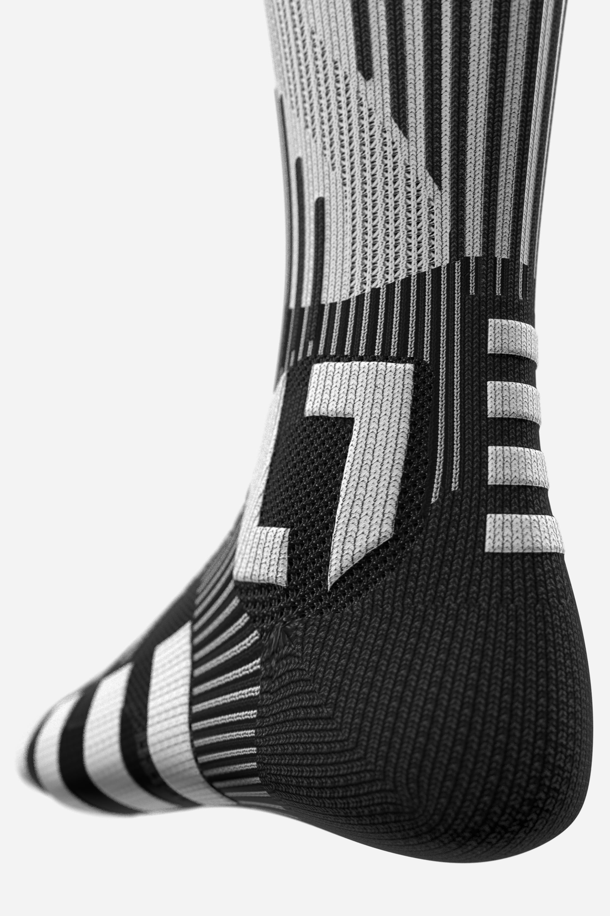 white hockey skate socks with ankle protection