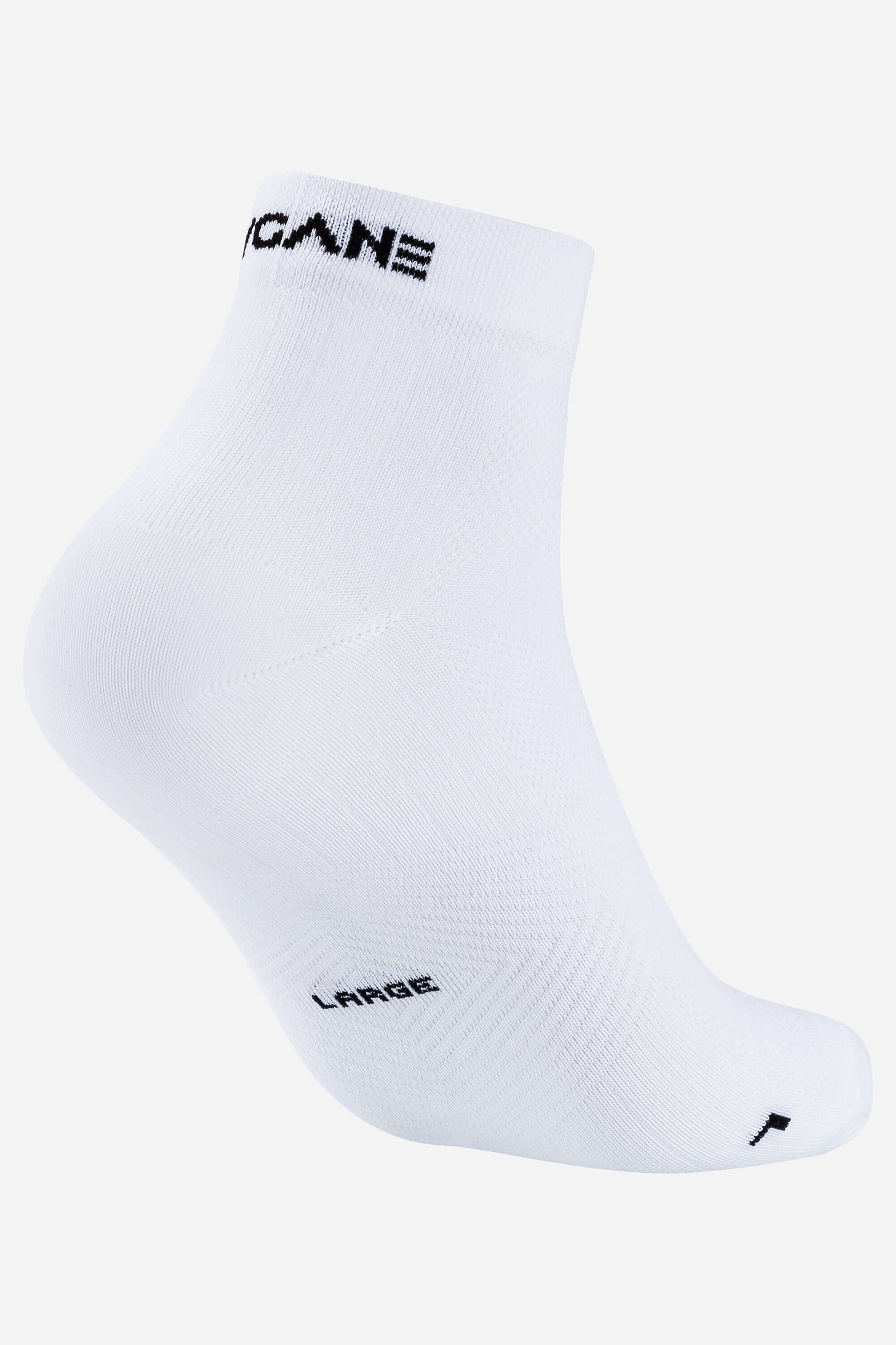 White training socks with AYCANE logo